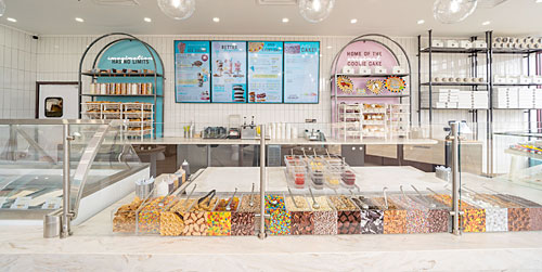 Marble Slab Creamery and Great American Cookies