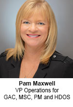 Pam Maxwell VP Operations for GAC, MSC, PM and HDOS